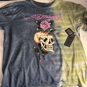Ed Hardy Tye Dye T-Shirt